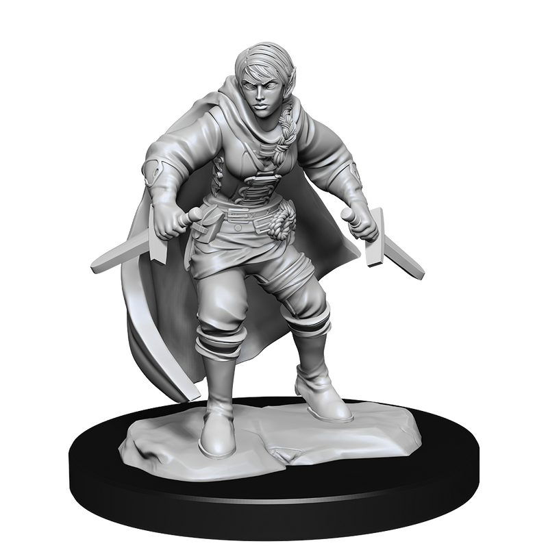 D&D Nolzurs Marvelous Unpainted Miniatures Half-Elf Rogue Female