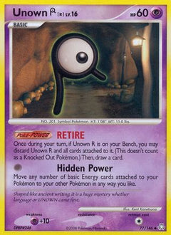 Unown R (77/146) [Diamond & Pearl: Legends Awakened]-1
