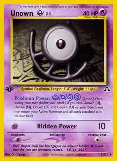 Unown [U] (51/75) [Neo Discovery Unlimited]-1