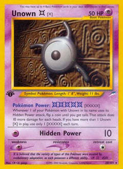 Unown [X] (30/105) [Neo Destiny Unlimited]-1