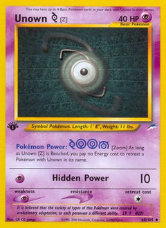 Unown [Z] (60/105) [Neo Destiny Unlimited]-1