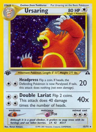Ursaring (15/75) [Neo Discovery Unlimited]-1