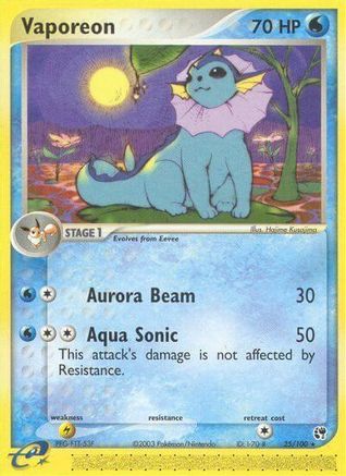 Vaporeon (25/100) [EX: Sandstorm]-1