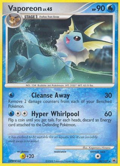 Vaporeon (34/100) [Diamond & Pearl: Majestic Dawn]-1