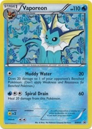 Vaporeon (BW89) [Black & White: Black Star Promos]-1