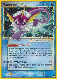 Vaporeon Star (102/108) [EX: Power Keepers]-1