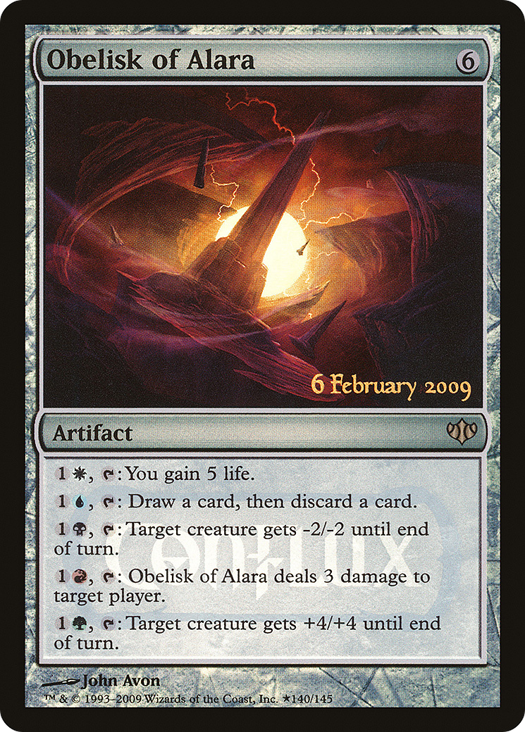 Obelisk of Alara (Launch) [Conflux Promos]-1
