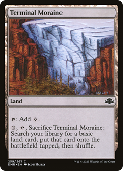 Terminal Moraine [Dominaria Remastered]-1