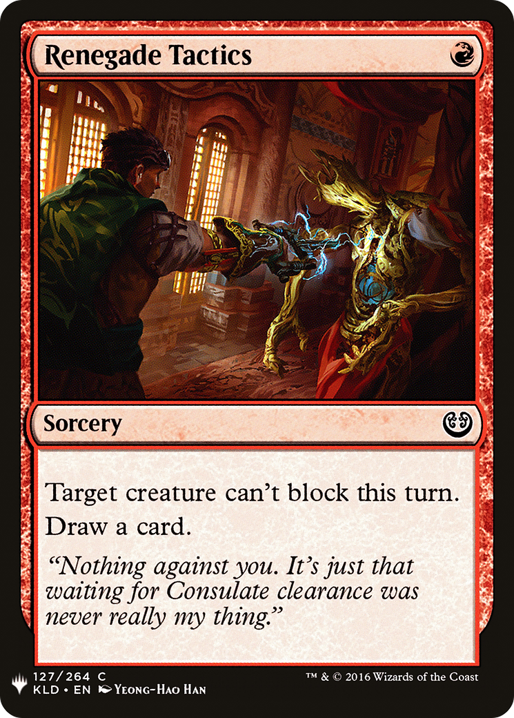 Renegade Tactics [Mystery Booster]-1
