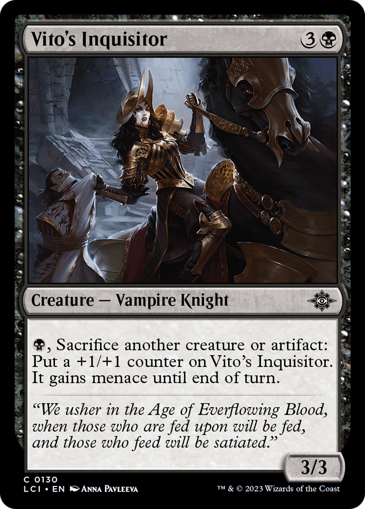 Vito's Inquisitor (LCI-130) - The Lost Caverns of Ixalan-1