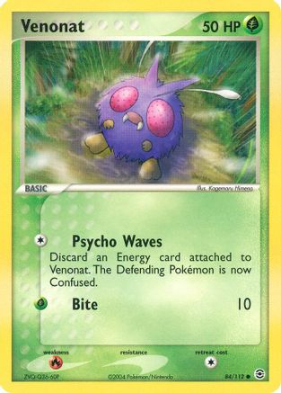 Venonat (84/112) [EX: FireRed & LeafGreen]-1