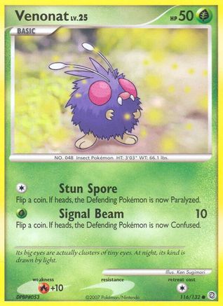 Venonat (116/132) [Diamond & Pearl: Secret Wonders]-1