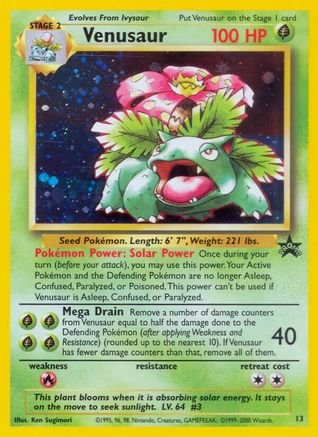 Venusaur (13) [Wizards of the Coast: Black Star Promos]-1