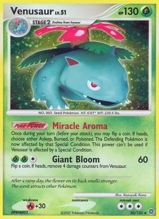 Venusaur (20/132) [Diamond & Pearl: Secret Wonders]-1
