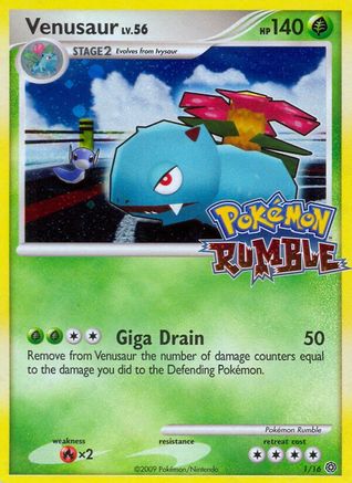 Venusaur (1/16) [Pokémon Rumble]-1