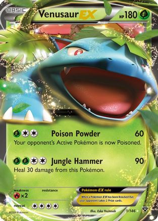 Venusaur EX (1/146) [XY: Base Set]-1