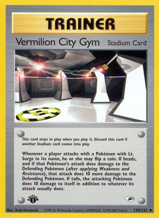 Vermilion City Gym (120/132) [Gym Heroes Unlimited]-1