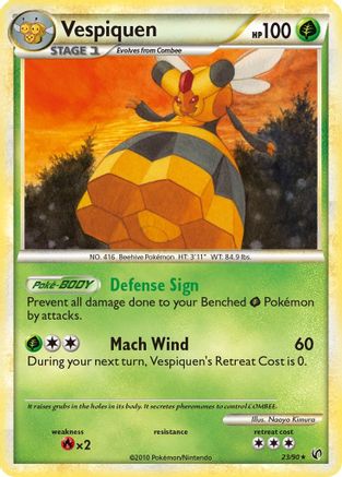 Vespiquen (23/90) [HeartGold & SoulSilver: Undaunted]-1