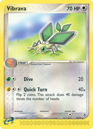Vibrava (47/97) [EX: Dragon]-1