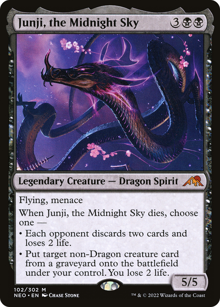Junji, the Midnight Sky [Kamigawa: Neon Dynasty]-1