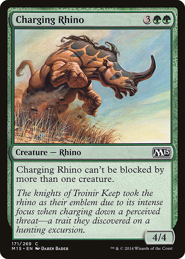 Charging Rhino [Magic 2015]-1