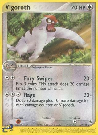 Vigoroth (47/109) [EX: Ruby & Sapphire]-1