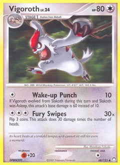 Vigoroth (68/123) [Diamond & Pearl: Mysterious Treasures]-1