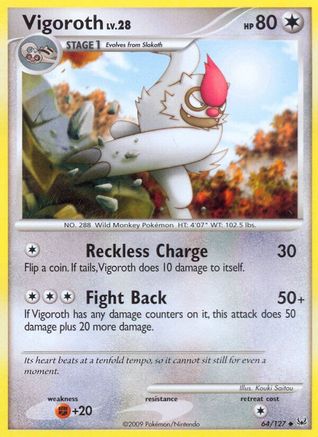 Vigoroth (64/127) [Platinum: Base Set]-1