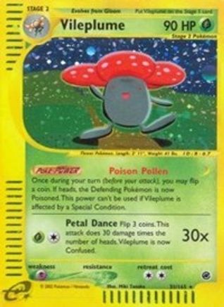 Vileplume (31/165) [Expedition: Base Set]-1