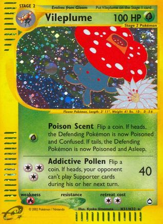 Vileplume (H31/H32) [Aquapolis]-1