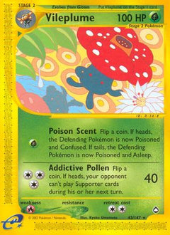 Vileplume (43/147) [Aquapolis]-1