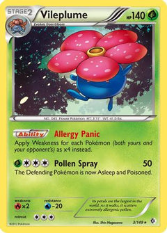 Vileplume (3/149) [Black & White: Boundaries Crossed]-1