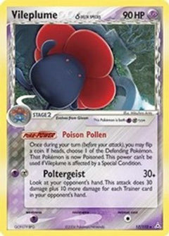 Vileplume (17/110) (Delta Species) [EX: Holon Phantoms]-1