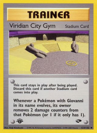 Viridian City Gym (123/132) [Gym Challenge Unlimited]-1