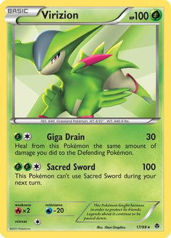 Virizion (17/98) [Black & White: Emerging Powers]-1