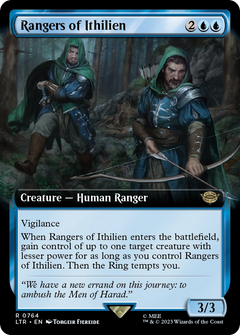 Rangers of Ithilien (Extended Art) (Surge Foil) [The Lord of the Rings: Tales of Middle-Earth]-1
