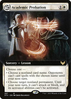 Academic Probation (Extended Art) [Strixhaven: School of Mages]-1