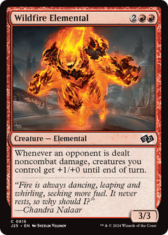 Wildfire Elemental (J25-616) - Foundations Jumpstart-1