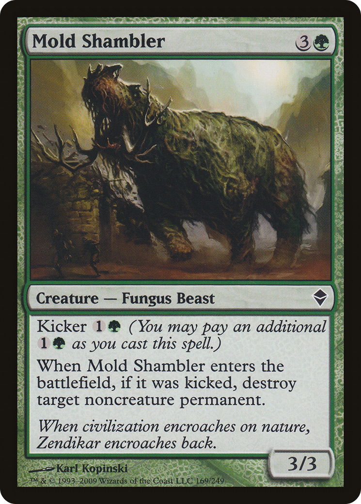 Mold Shambler [Zendikar]-1
