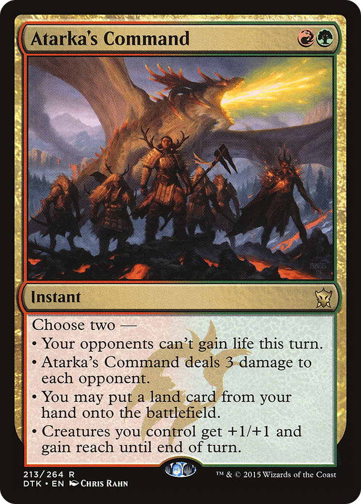 Atarka's Command [Dragons of Tarkir]-1