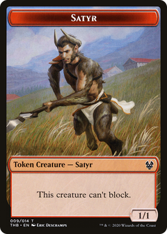 Satyr Token (THB-009) - Theros Beyond Death Tokens Foil-1