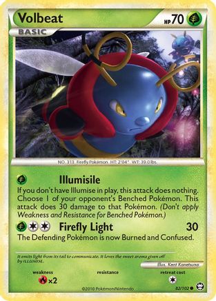 Volbeat (82/102) [HeartGold & SoulSilver: Triumphant]-1