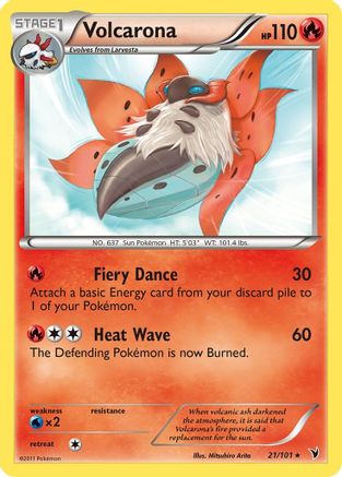 Volcarona (21/101) [Black & White: Noble Victories]-1