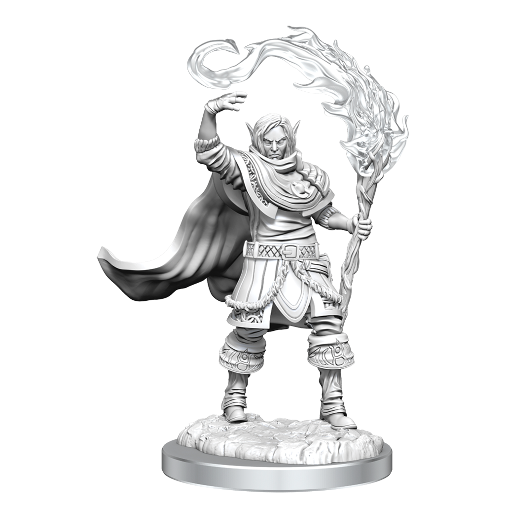 D&D Nolzurs Marvelous Unpainted Miniatures Elf Cleric Male