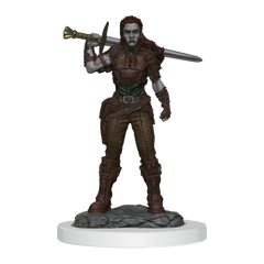 D&D Nolzurs Marvelous Miniatures Orc Fighter Female