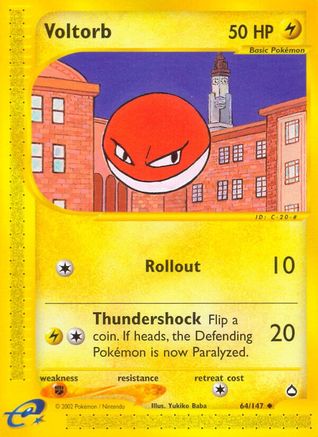 Voltorb (64/147) [Aquapolis]-1