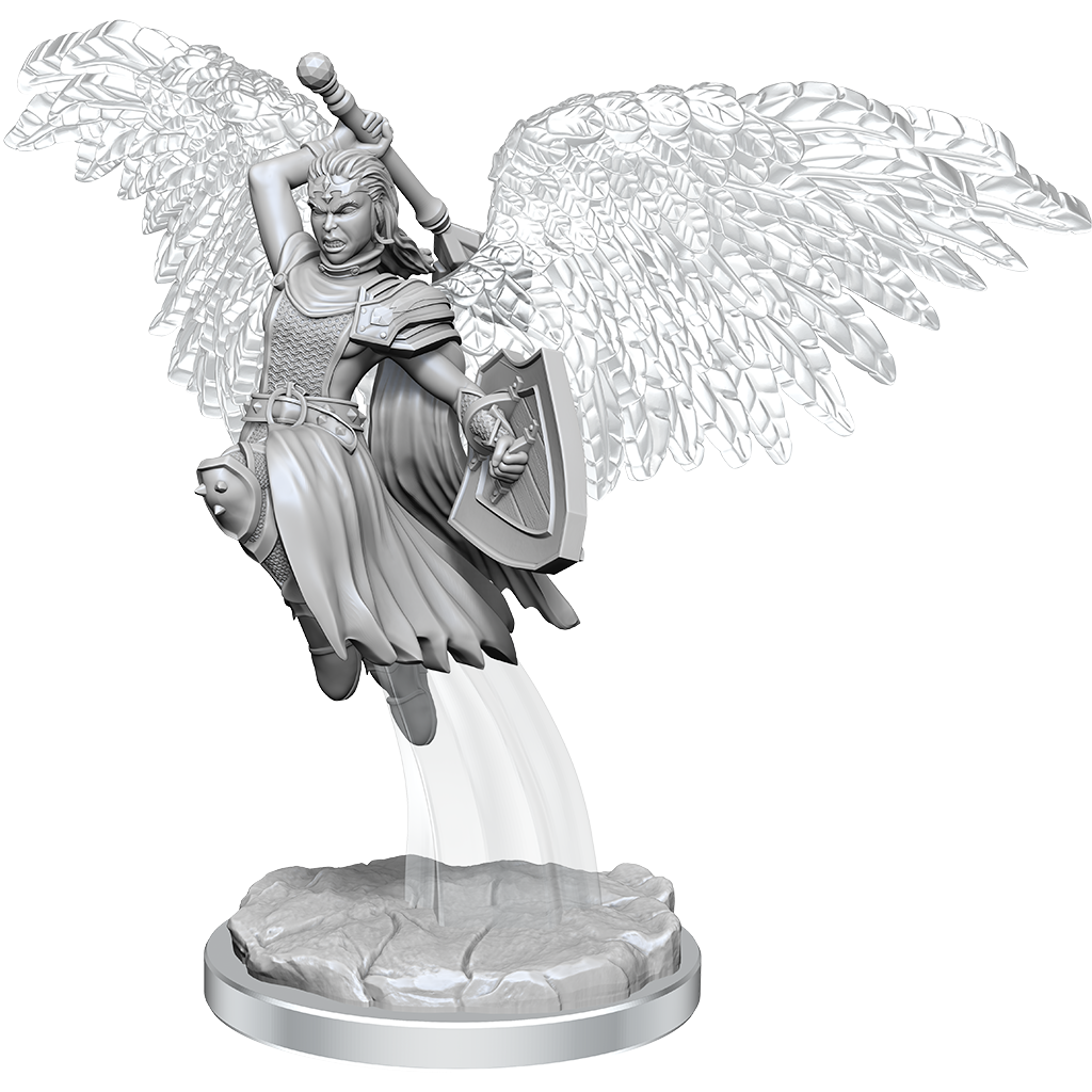 D&D Nolzurs Marvelous Unpainted Miniatures Aasimar Cleric Female