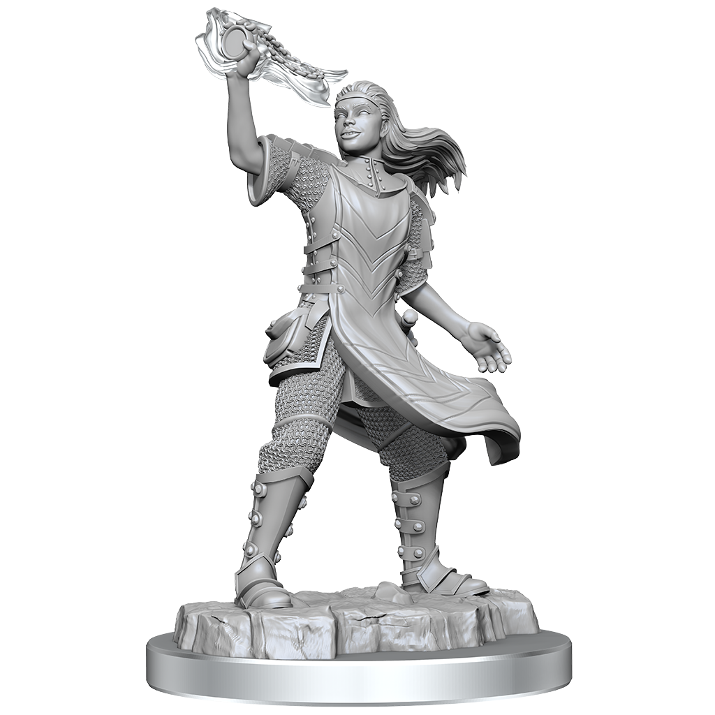 D&D Nolzurs Marvelous Unpainted Miniatures Aasimar Cleric Female