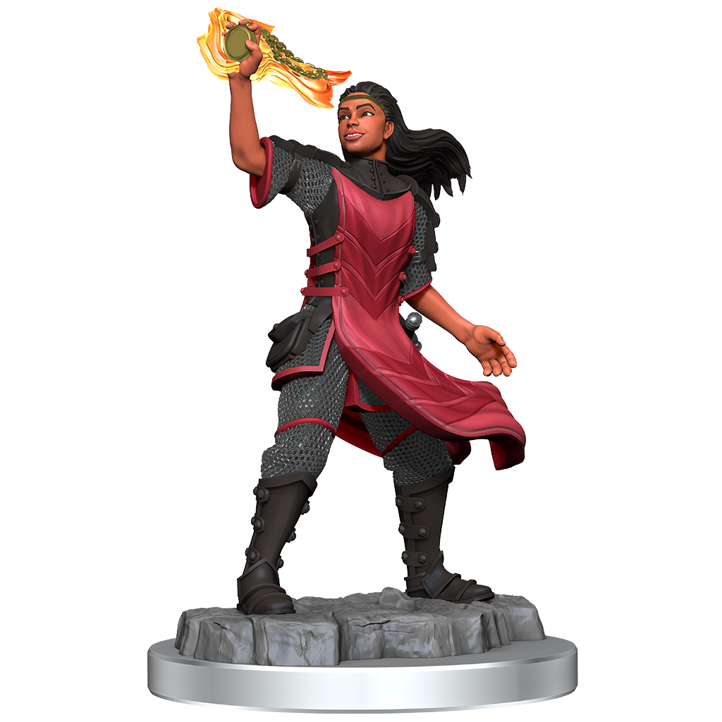 D&D Nolzurs Marvelous Unpainted Miniatures Aasimar Cleric Female