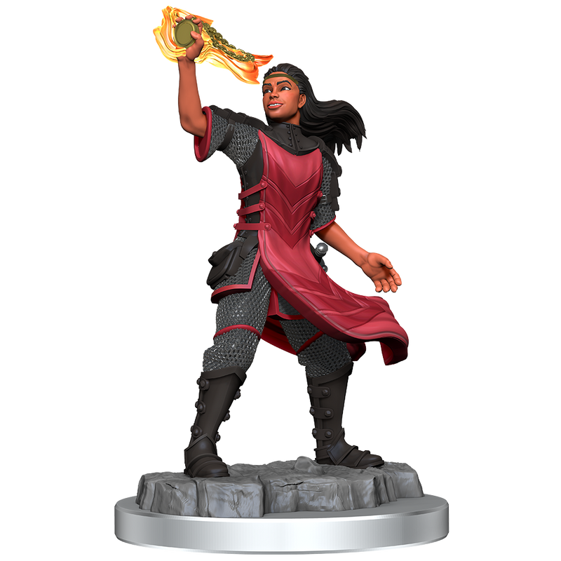 D&D Nolzurs Marvelous Unpainted Miniatures Aasimar Cleric Female
